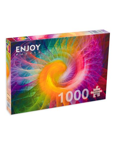 Puzzle Enjoy de 1000 de piese - Aureolă multicoloră - 1